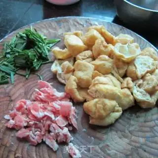 Make Soy sauce and tofu step 1