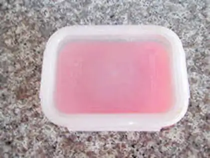 Make Watermelon sandy ice step 4