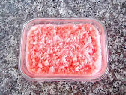 Make Watermelon sandy ice step 5
