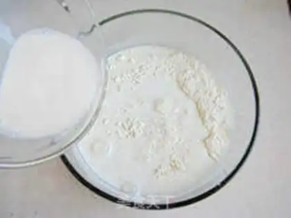 Make Milk muffin sandwich step 1