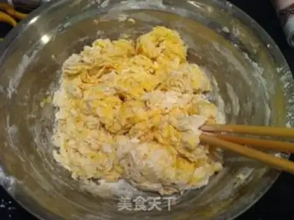 Make Double-coloured curly step 4