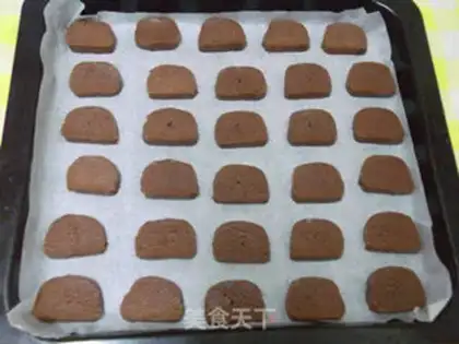 Make Coffee cookies step 9
