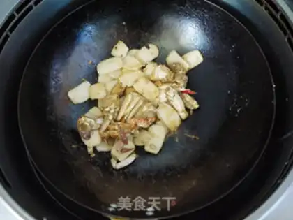 Make Crab fried cake step 3