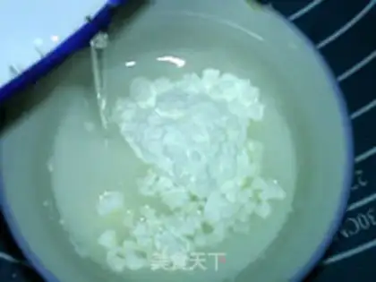 Make Sancho ice cream step 1