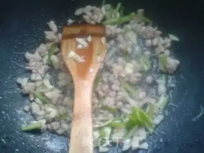 Make Black-muck mushroom noodles step 6