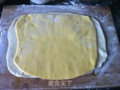 Make Double-coloured curly step 11