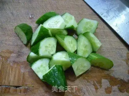 Make Sugar and cucumber step 2
