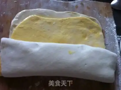 Make Double-coloured curly step 12