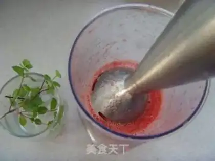 Make Watermelon lemonade step 2
