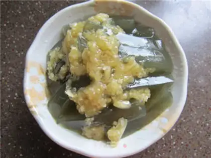 Make Red oil seaweed powder step 5