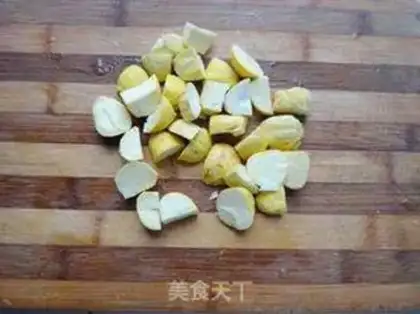 Make Chestnut rice step 3