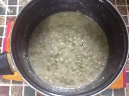 Make Green Bean Popsicle step 3