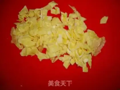 Make Egg fried rice step 2