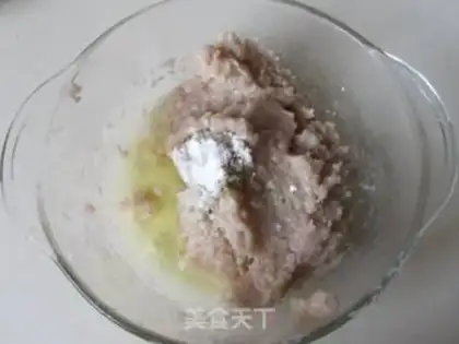 Make Eggplant shrimp balls step 4