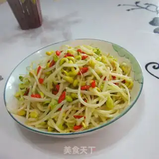 Make Sour bean sprouts step 6