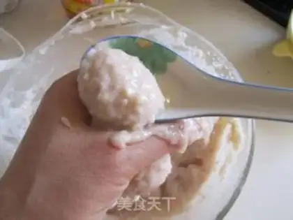 Make Eggplant shrimp balls step 6