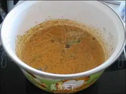 Make Indian chocolate milk tea step 1