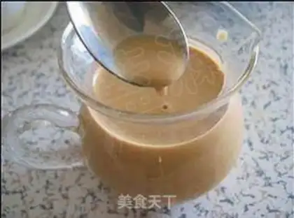 Make Indian chocolate milk tea step 2