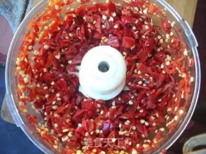 Make Garlic peppers step 2