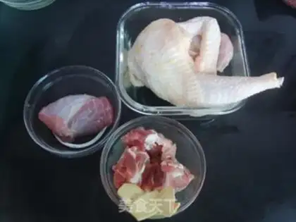 Make Tea mushroom chicken step 2