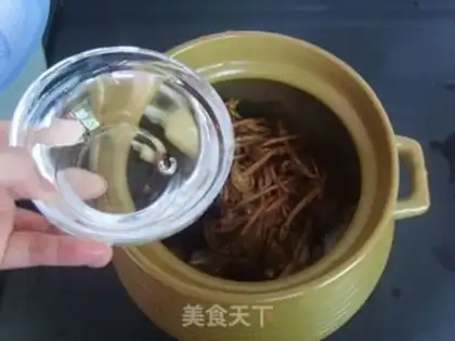 Make Tea mushroom chicken step 8