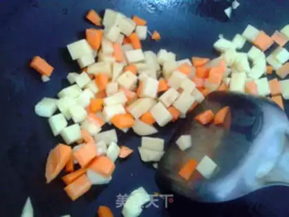 Make Potato rice step 3