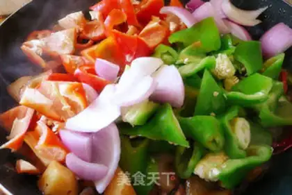 Make Secret Xinjiang chicken step 13
