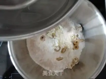 Make Slippers bread step 1