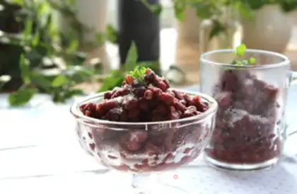 Make Red Bean Ice step 4