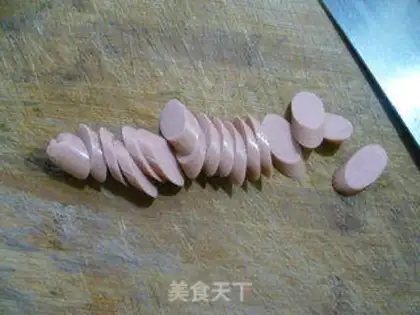 Make Orchid beef sausage fried pastry step 3