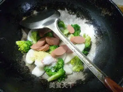 Make Orchid beef sausage fried pastry step 10