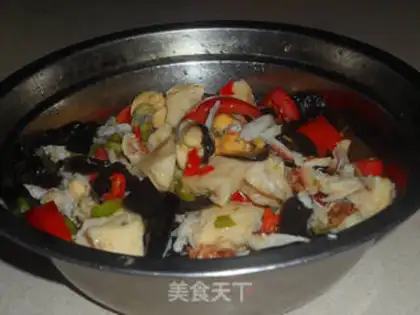 Make Five-colour seafood salad step 3