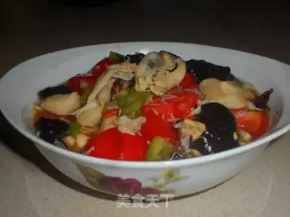 Make Five-colour seafood salad step 4