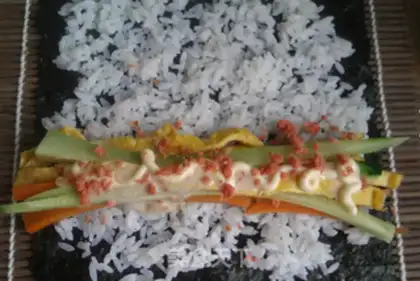 Make Sushi step 1