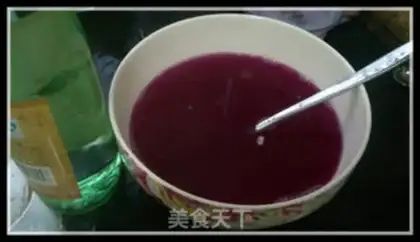 Make Purple beauty tears step 8
