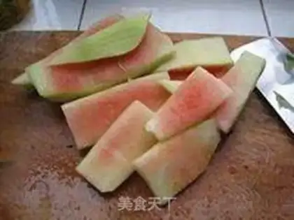Make Scrambling watermelon step 0