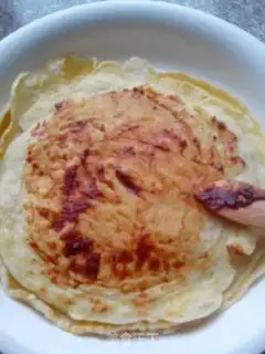 Make Breakfast vegetable eggcake step 5