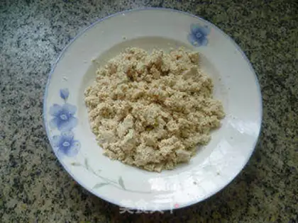 Make Pickled shrimp fried tofu step 1
