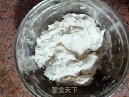 Make Fresh meat buns step 2