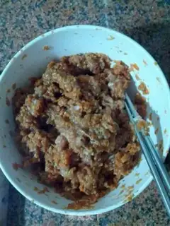Make Fresh meat buns step 7