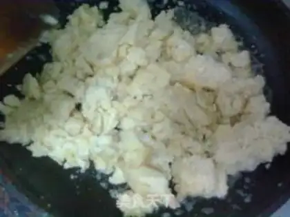 Make Pure green bean cake step 4
