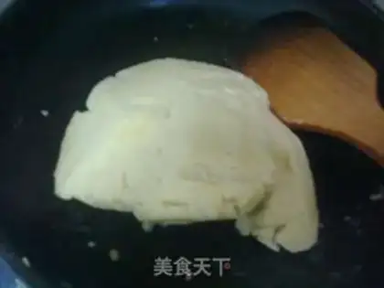 Make Pure green bean cake step 5