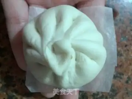 Make Fresh meat buns step 12
