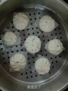 Make Fresh meat buns step 14