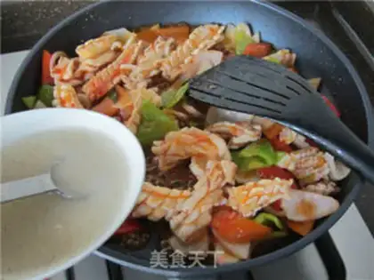 Make Sweet spicy squid step 14