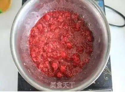 Make Raspberry jam step 3