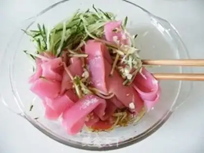 Make Pink cold skin step 12