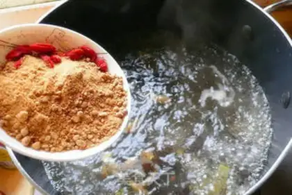 Make Ogurt-tree red sugar step 4