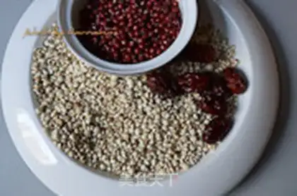 Make Red bean rice step 0