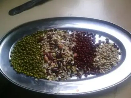 Make Red bean porridge step 0